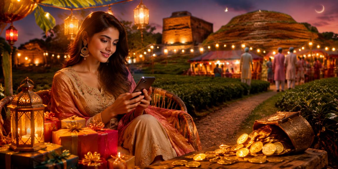 কুমিল্লায় ঈদ উৎসবে মোবাইলে নিরাপদে ক্যাসিনো ব্যবহার